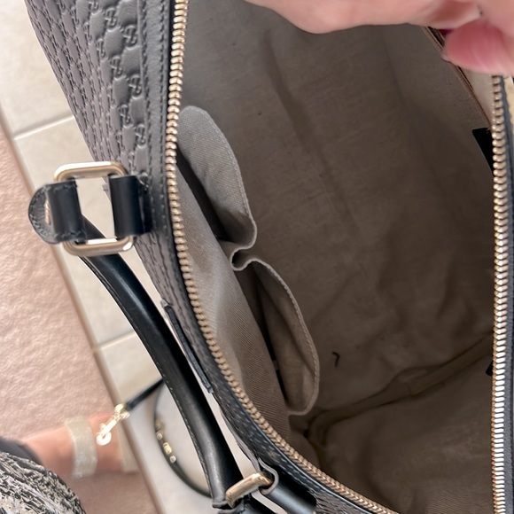 AUTHENTIC GUCCI GUCCISSIMA BOSTON SATCHEL SHOULDER BAG - Picture 12 of 17